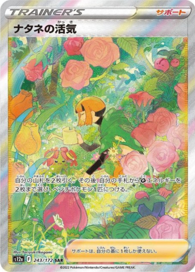 Gardenia's Vigor SAR 243/172 S12a VSTAR Universe Pokemon Card Japanese