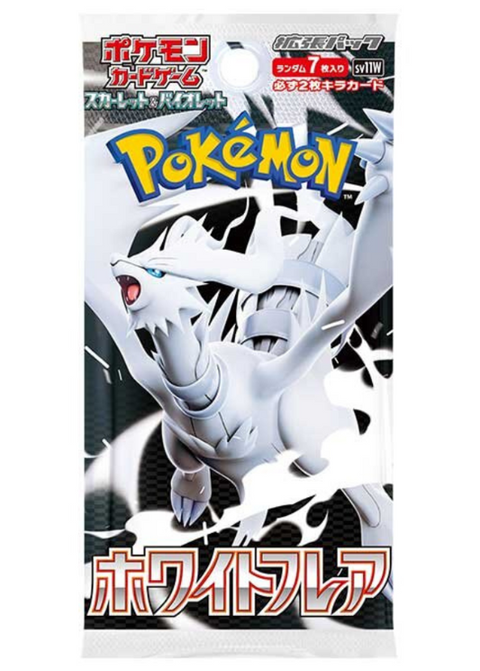 Pokemon Cards Expansion Pack White Flare SV11W 1Pack Japanese