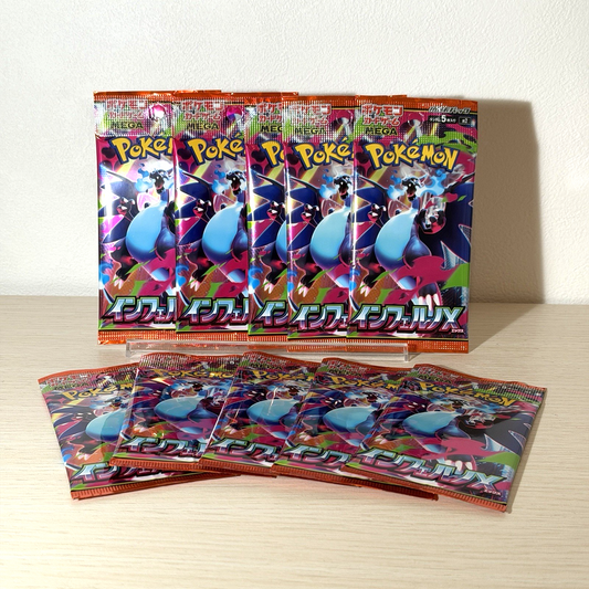 Pokemon Cards Game Mega Expansion Pack Inferno X M2 1Pack Japanese *10